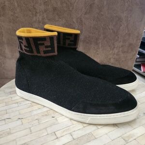 Fendi high-top sock sneakers size 12